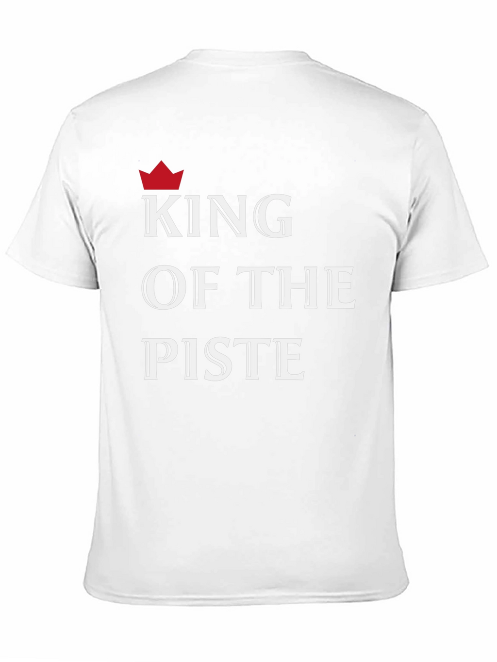 King of the Piste T-Shirt - Black Graphic Tee