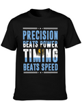 Argentina Precision Beats Power Timing Beats Speed T-Shirt