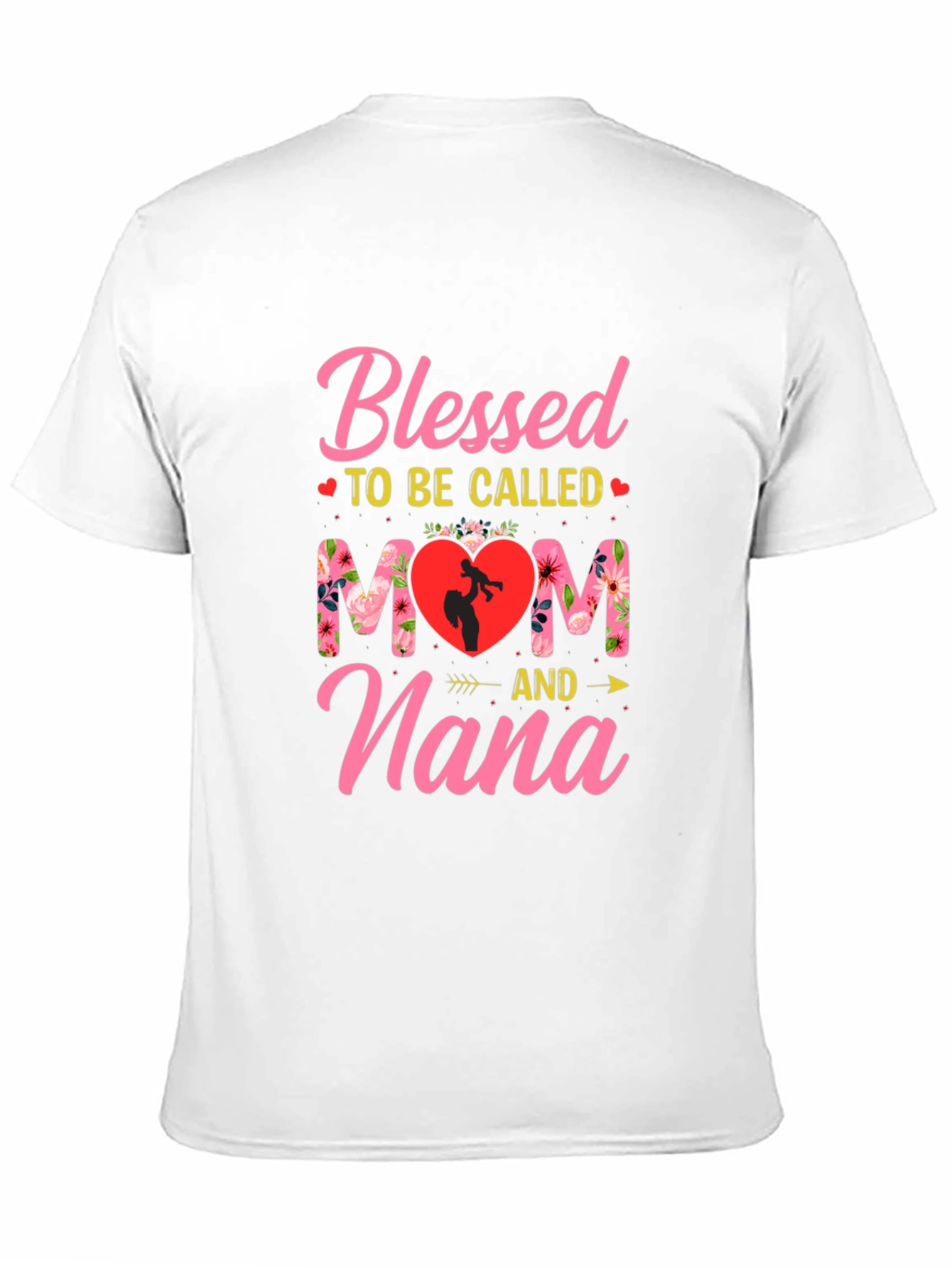 Blessed Mom & Nana Graphic T-Shirt