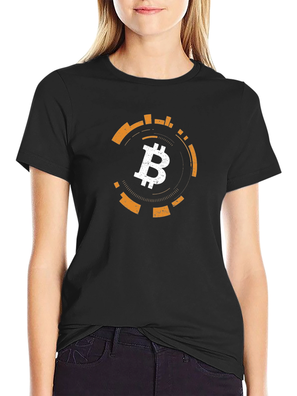 Bitcoin Crypto Tee - Black