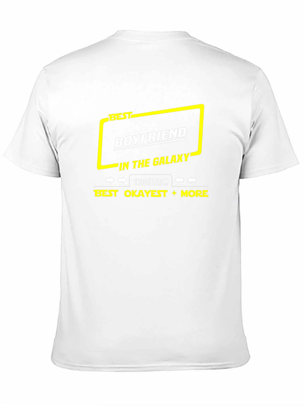 Best Boyfriend in the Galaxy Graphic T-Shirt