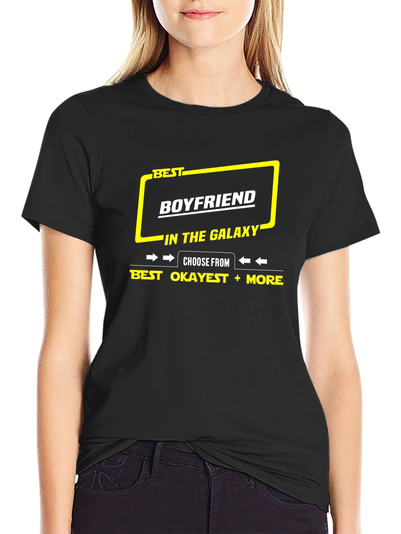 Best Boyfriend in the Galaxy Graphic T-Shirt