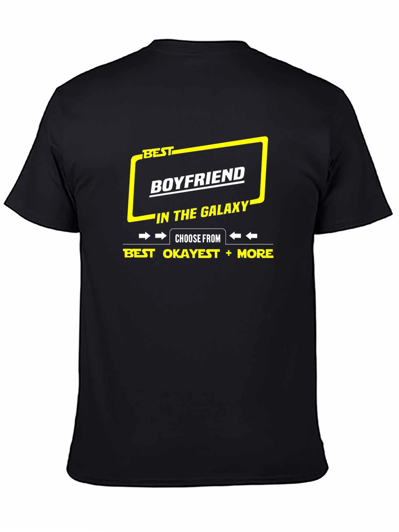 Best Boyfriend in the Galaxy Graphic T-Shirt