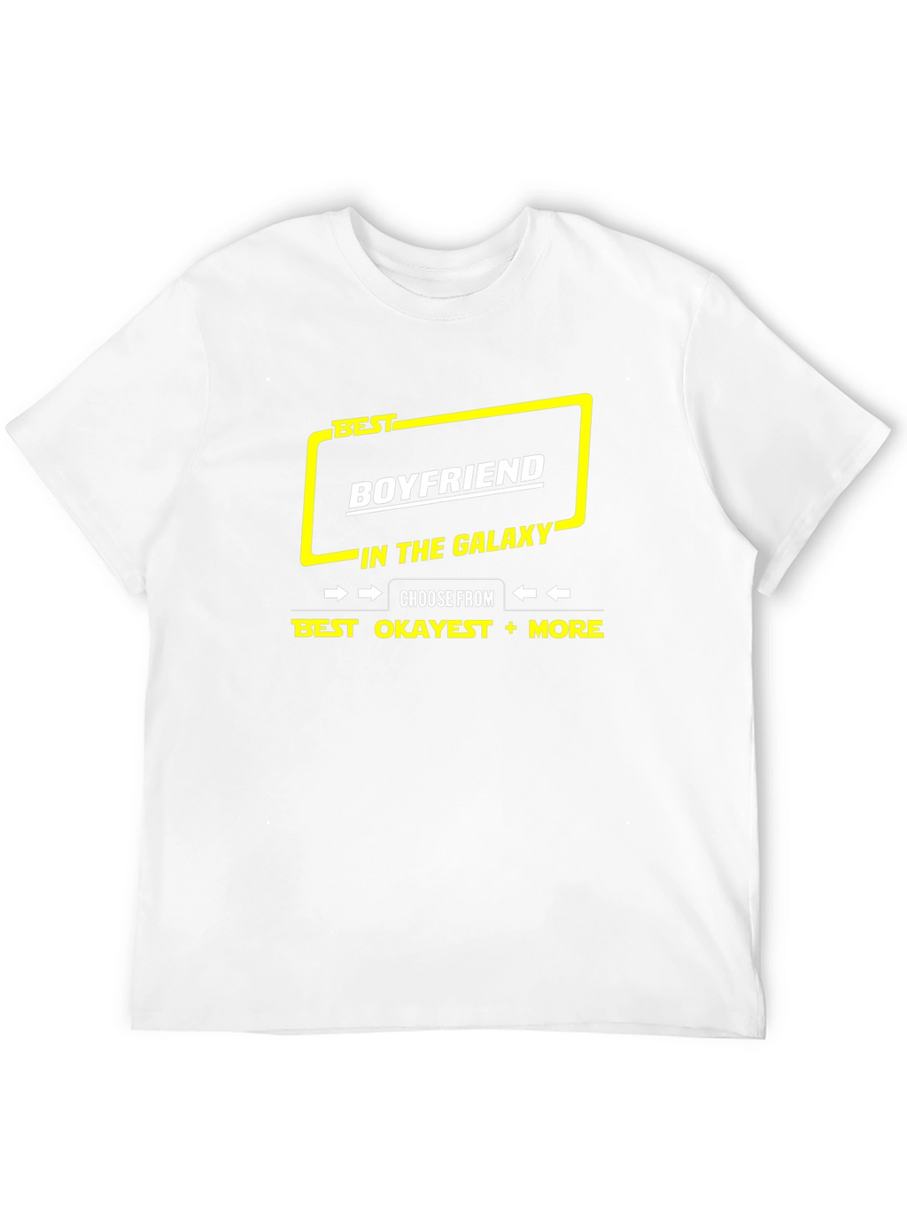 Best Boyfriend in the Galaxy Graphic T-Shirt
