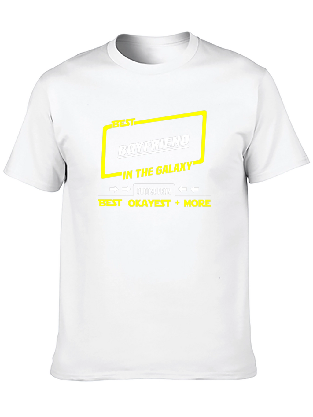 Best Boyfriend in the Galaxy Graphic T-Shirt