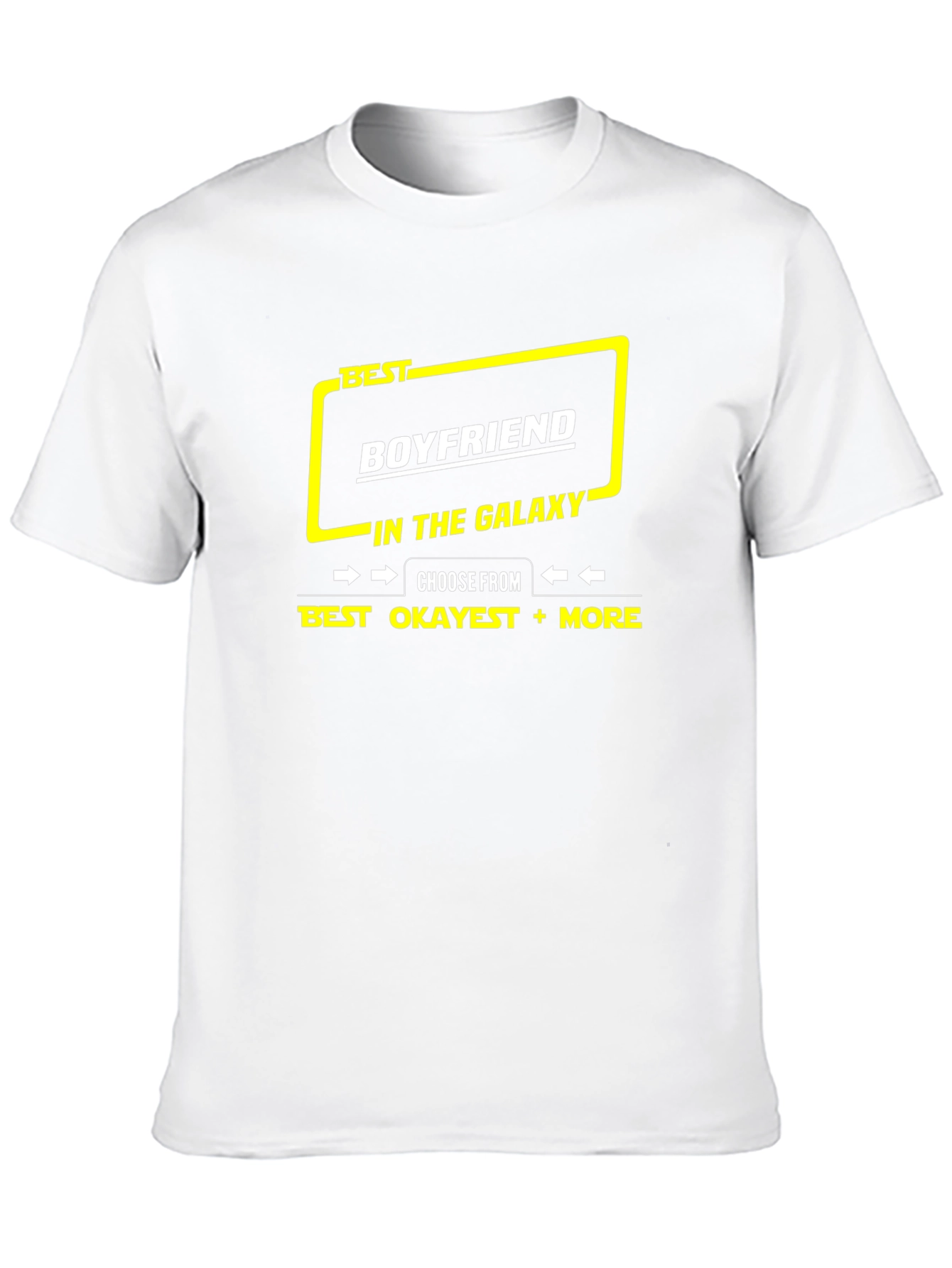 Best Boyfriend in the Galaxy Graphic T-Shirt