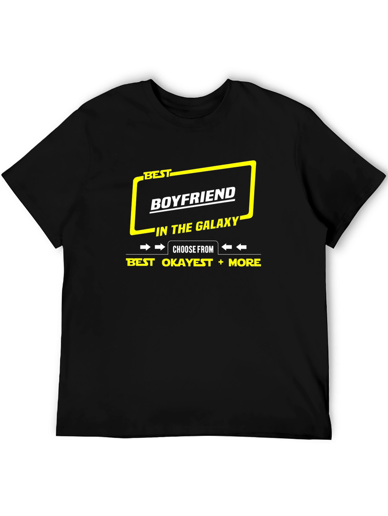 Best Boyfriend in the Galaxy Graphic T-Shirt