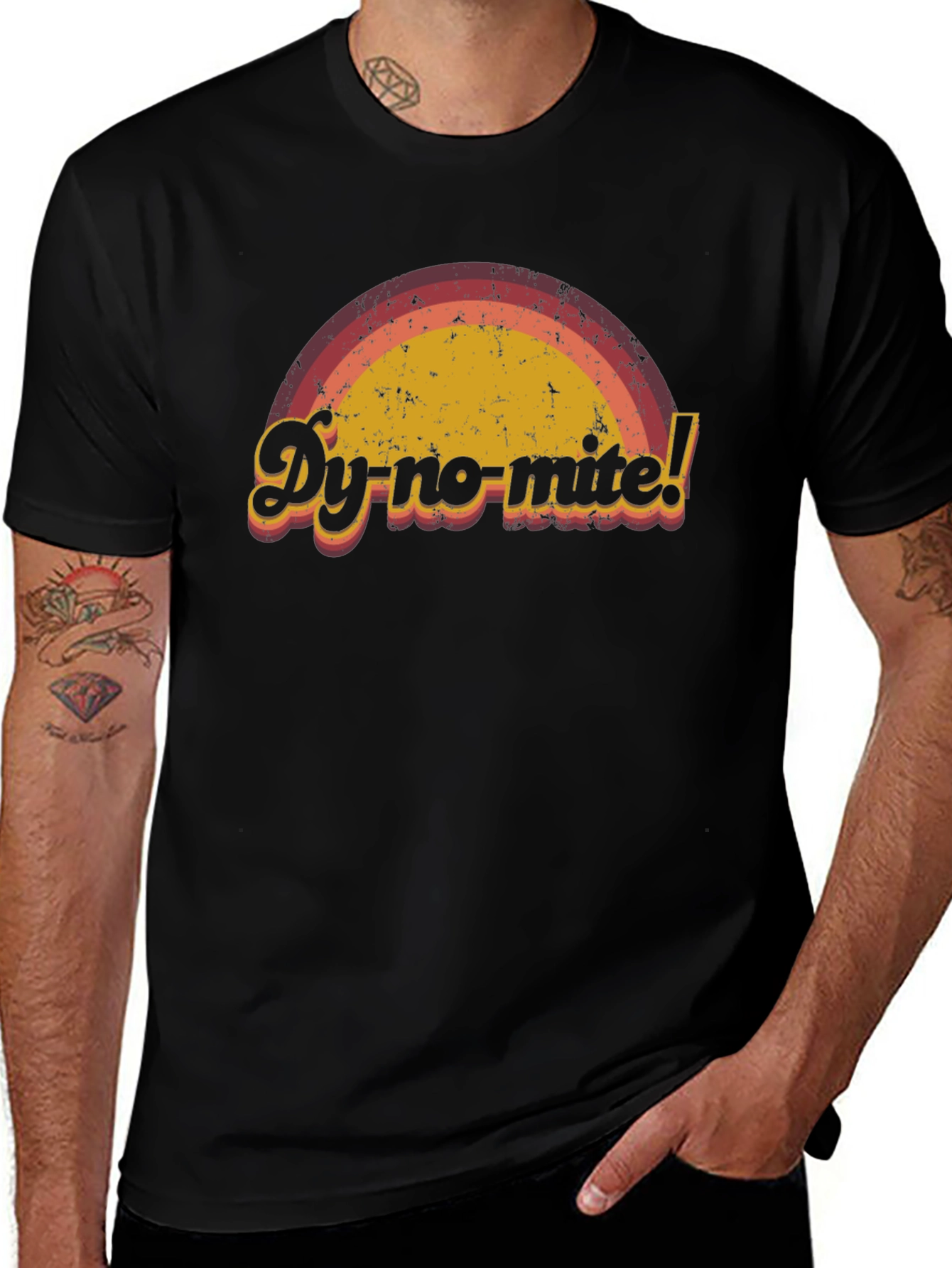 Retro Dy-no-mite! Graphic Tee