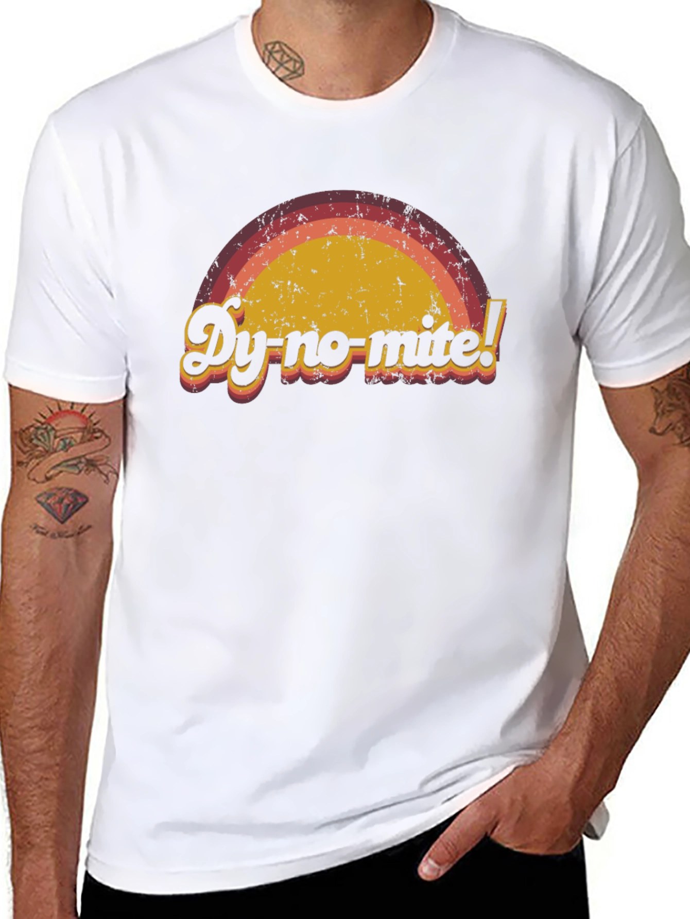 Retro Dy-no-mite! Graphic Tee
