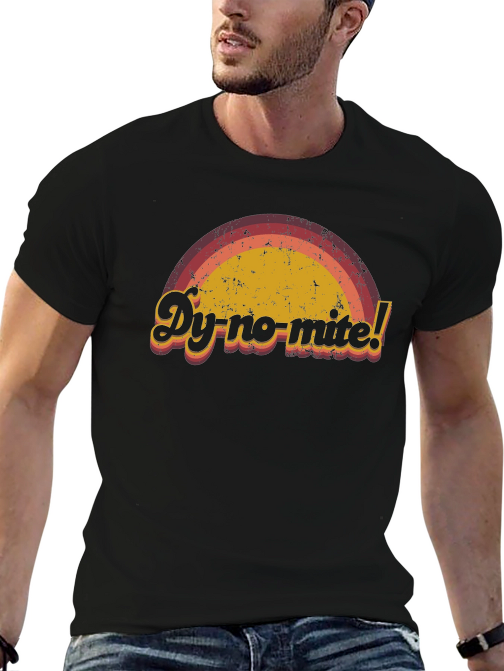 Retro Dy-no-mite! Graphic Tee