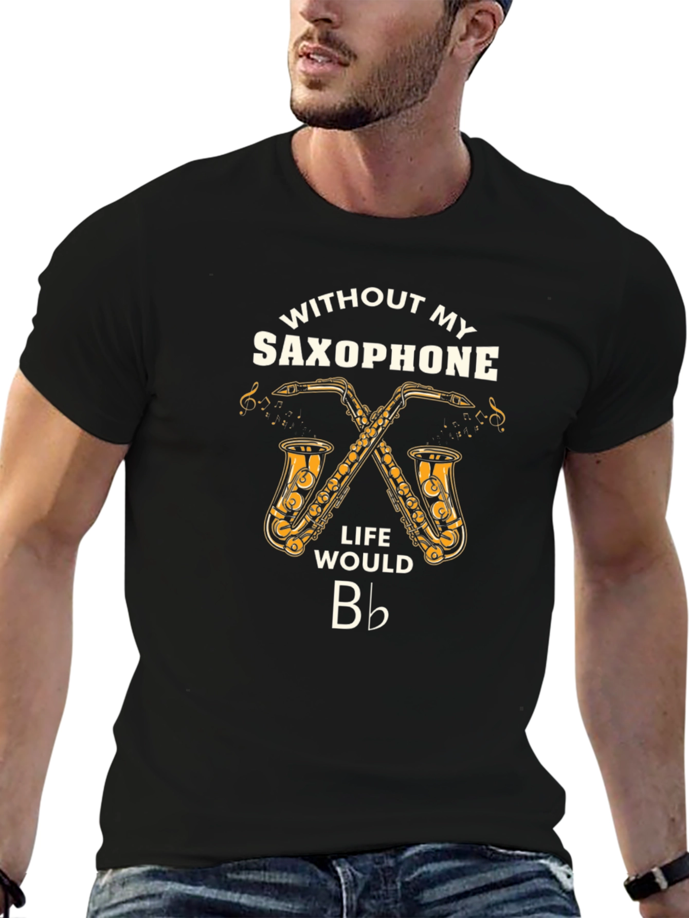 Saxophone Life T-Shirt - Music Lover Tee