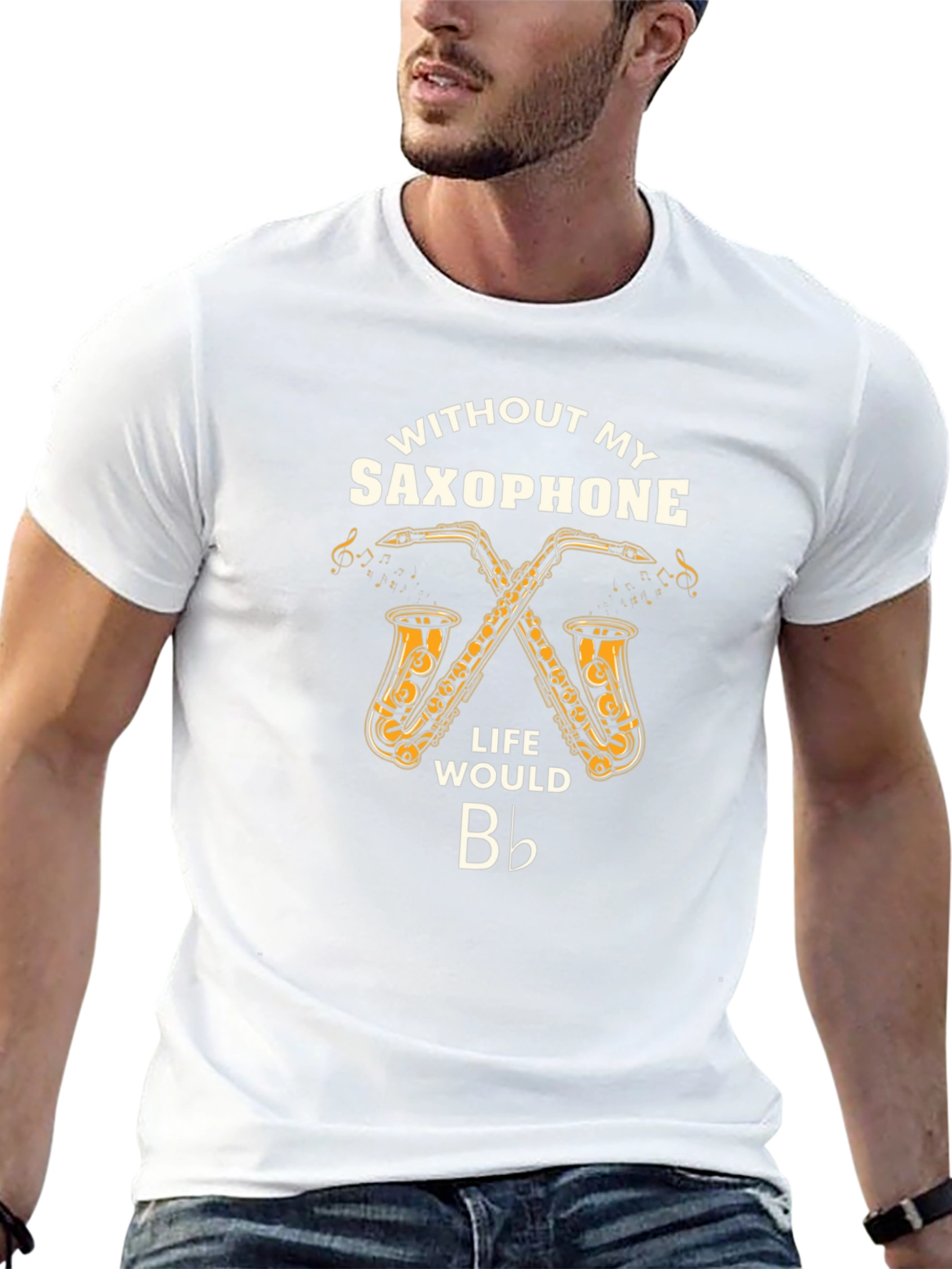 Saxophone Life T-Shirt - Music Lover Tee