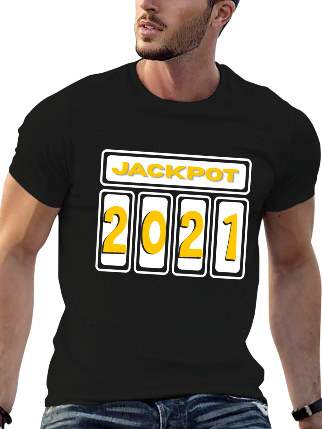 Jackpot 2021 Graphic T-Shirt