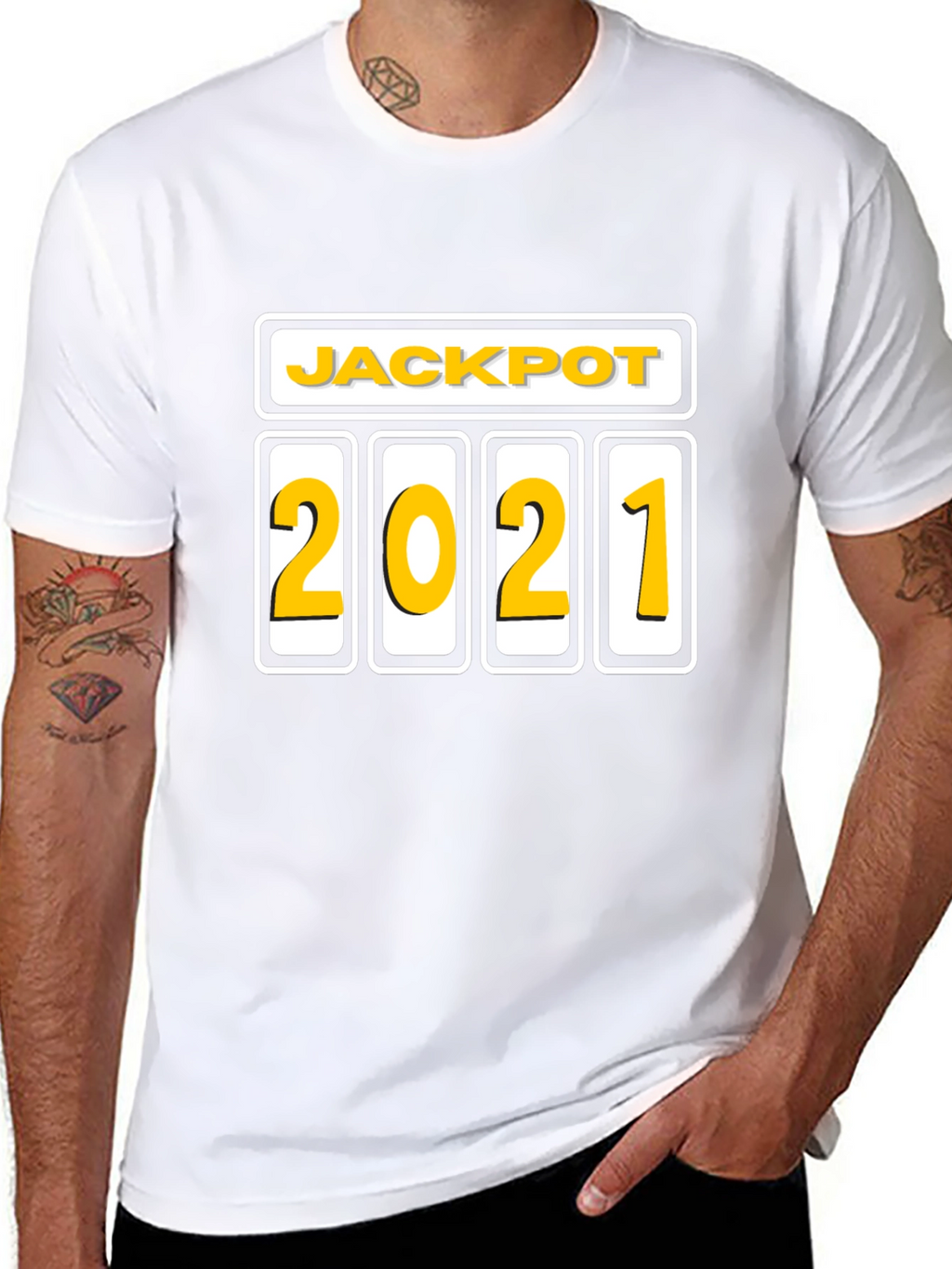 Jackpot 2021 Graphic T-Shirt