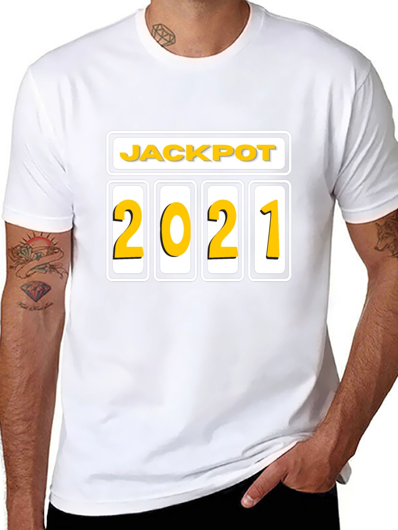 Jackpot 2021 Graphic T-Shirt