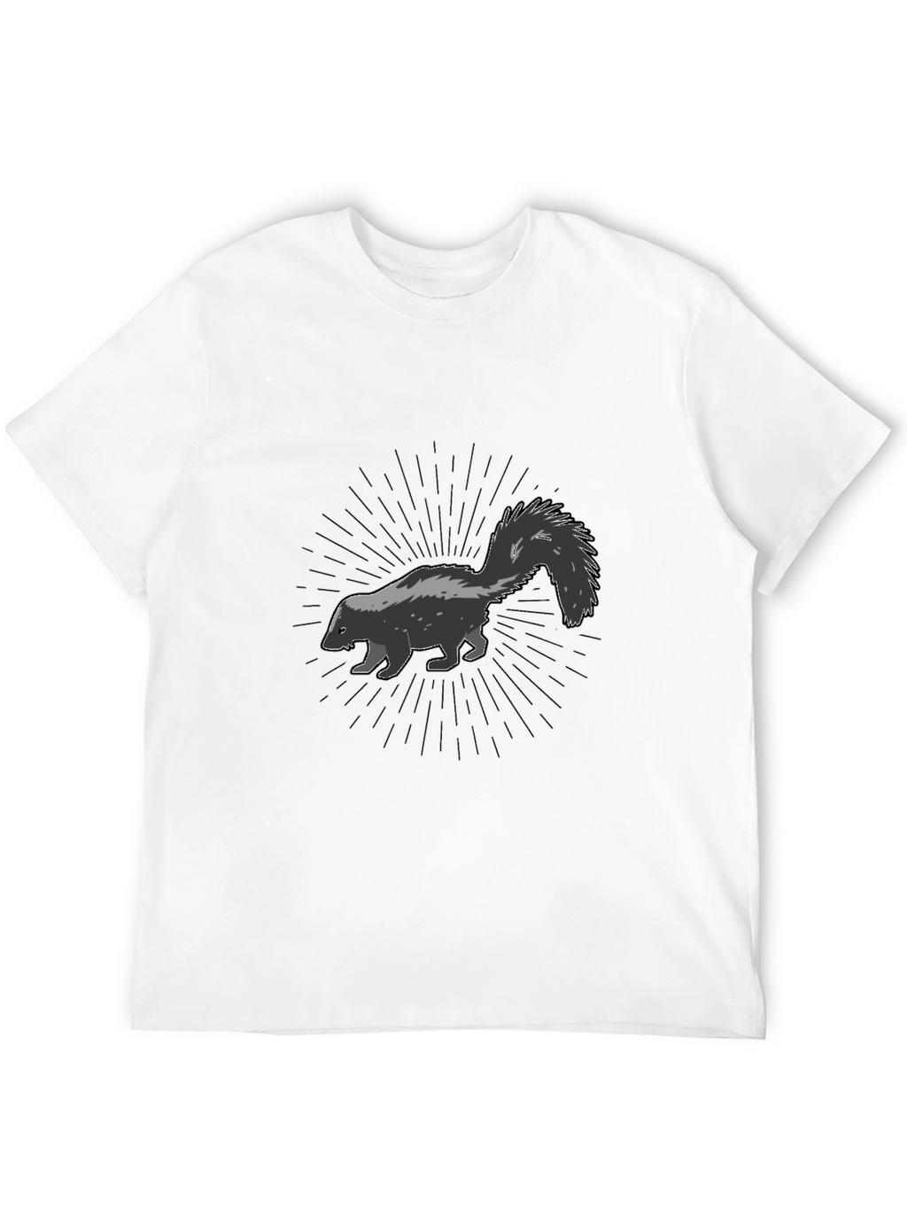 Skunk Graphic Tee - Modern Style