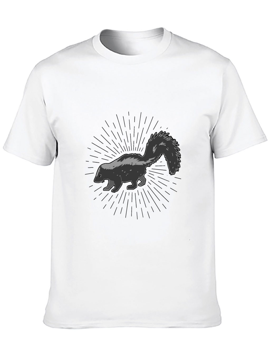Skunk Graphic Tee - Modern Style