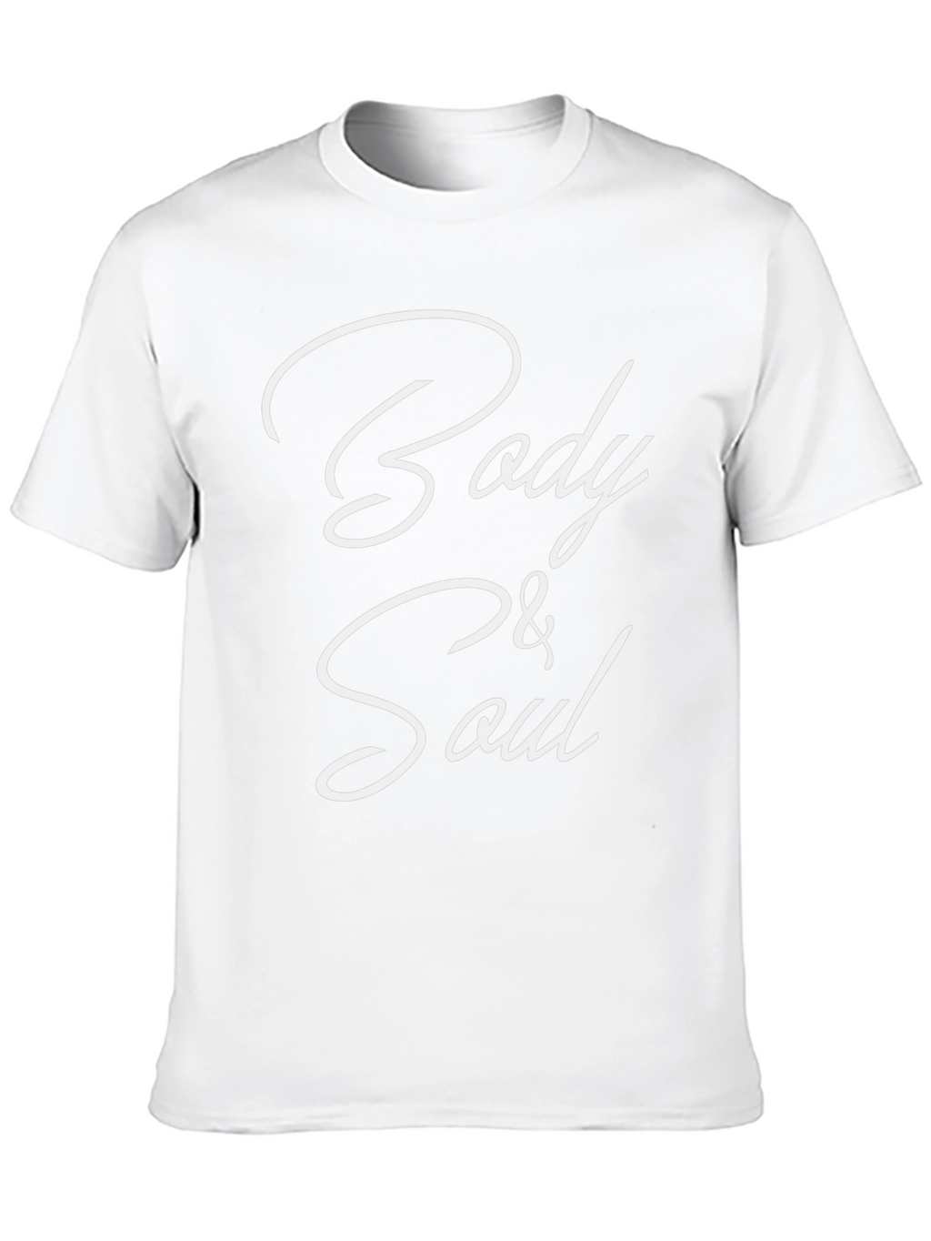 Body & Soul Black Graphic T-Shirt