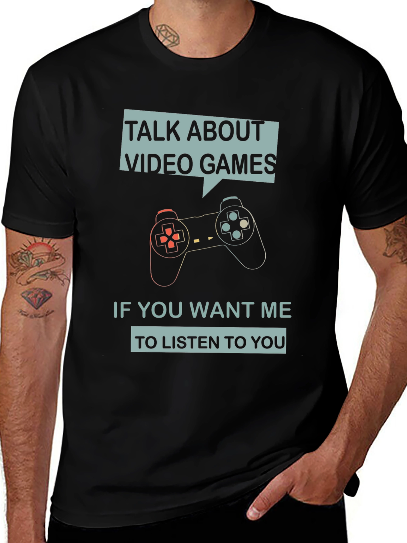 Talk About Video Games T-Shirt