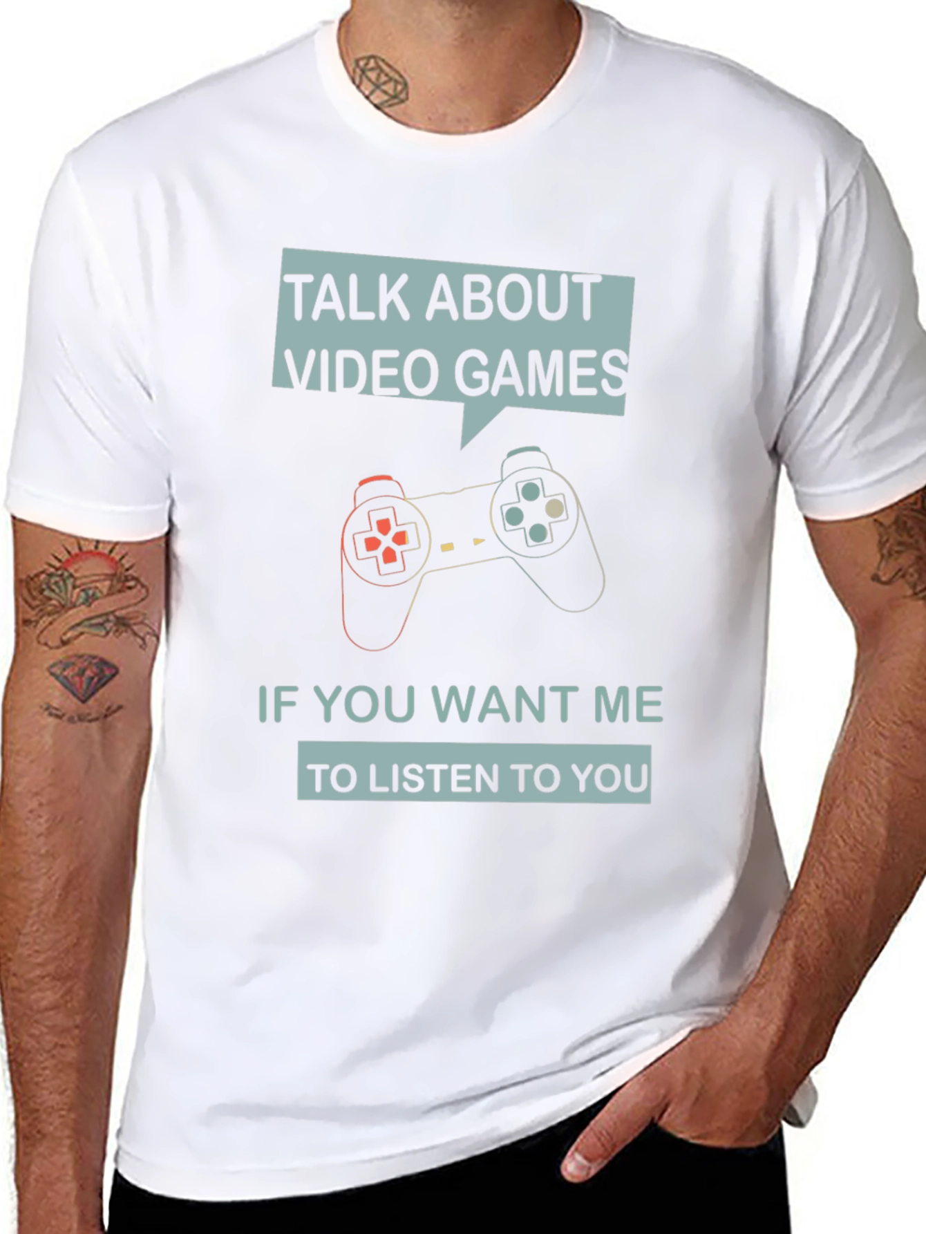 Talk About Video Games T-Shirt