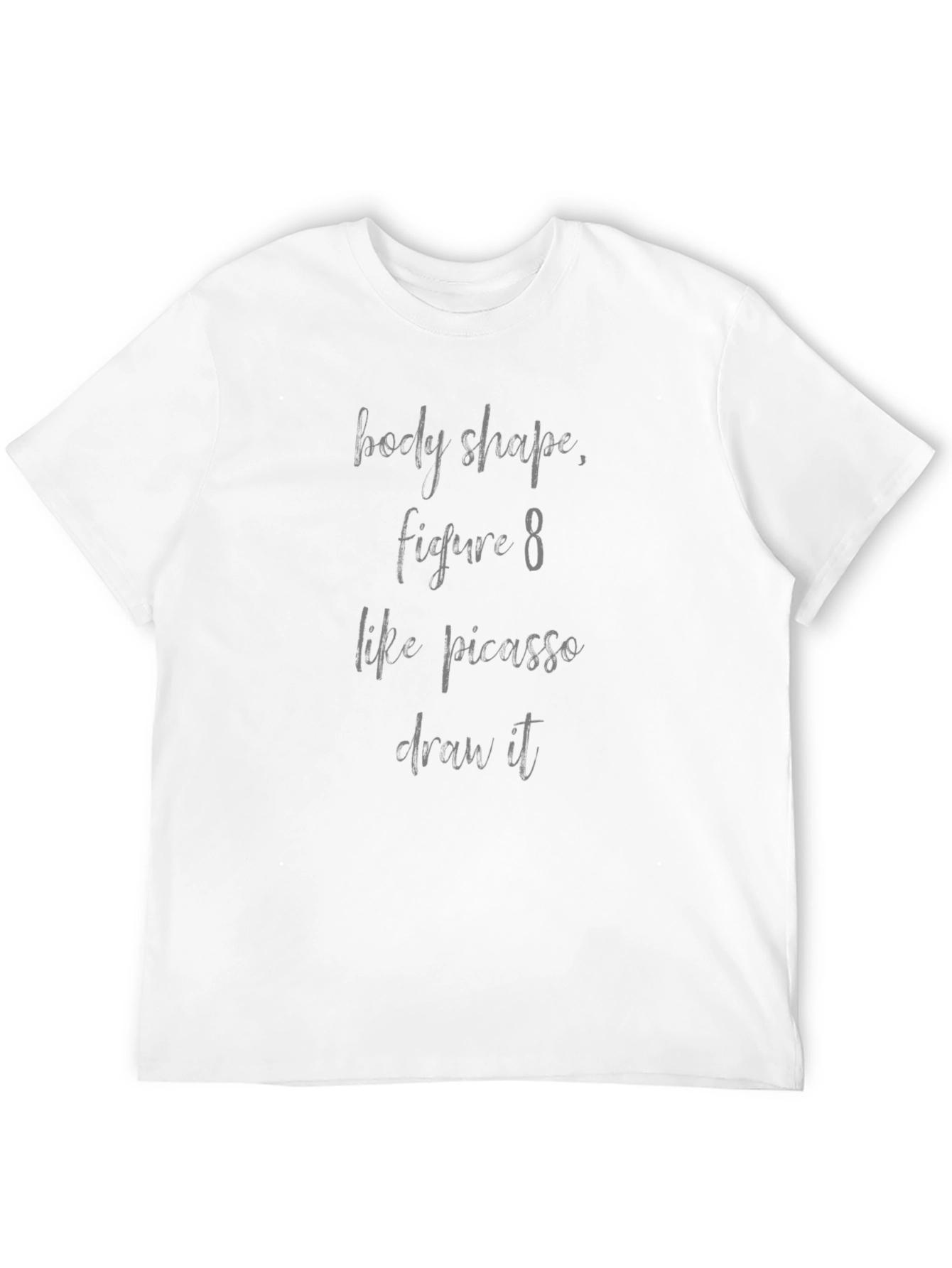 Picasso Body Shape Figure 8 Graphic Tee