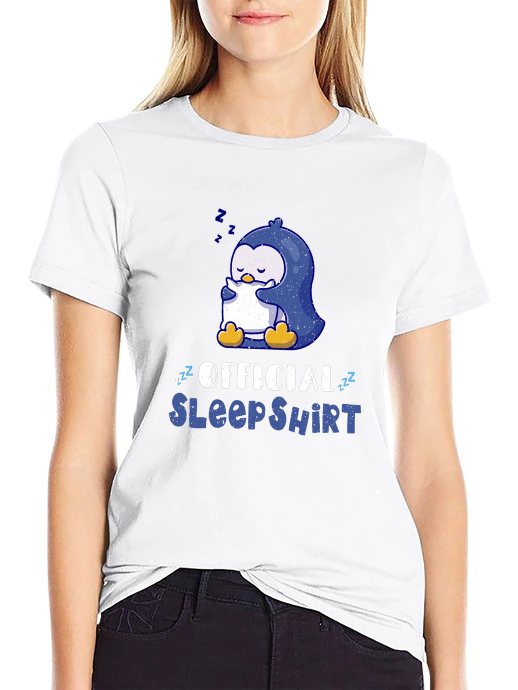 Official Sleep Shirt - Penguin Graphic Tee - Unisex