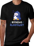 Official Sleep Shirt - Penguin Graphic Tee - Unisex