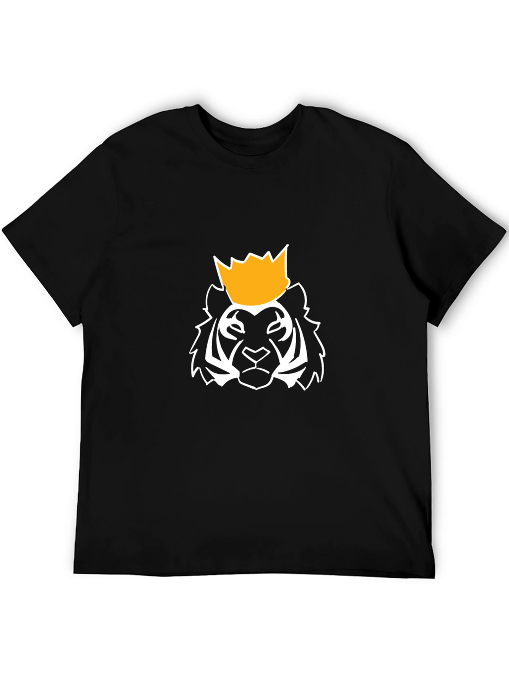 King Tiger Graphic T-Shirt - Modern Crew Neck