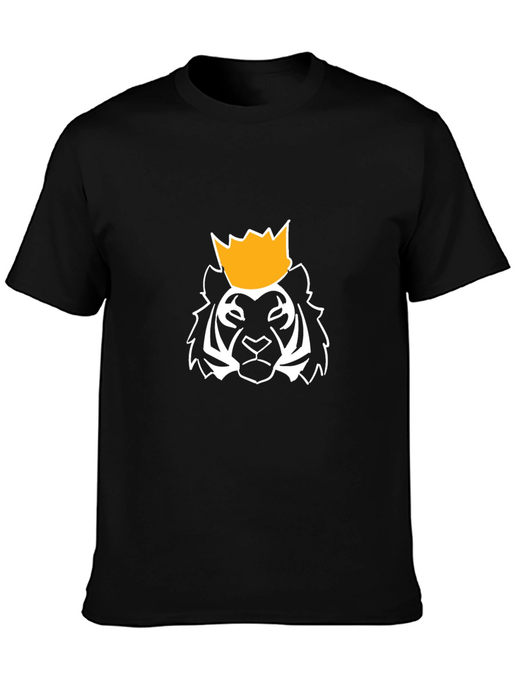 King Tiger Graphic T-Shirt - Modern Crew Neck