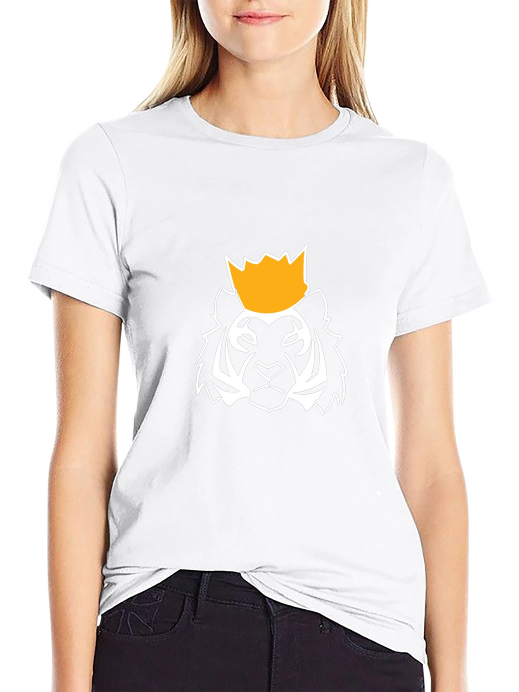 King Tiger Graphic T-Shirt - Modern Crew Neck