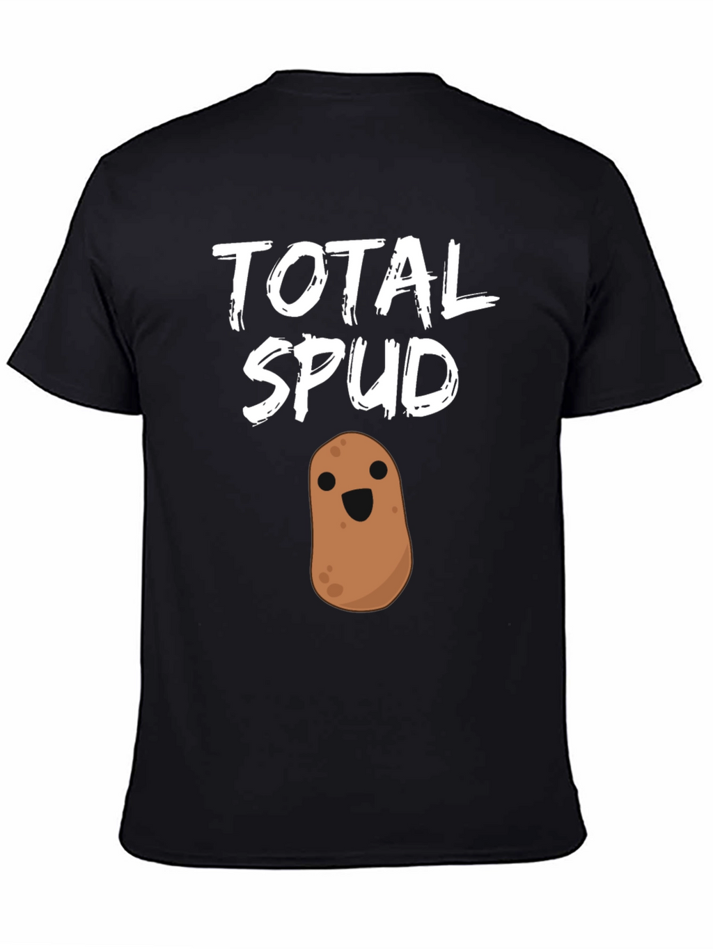Total Spud Funny Potato Graphic T-Shirt