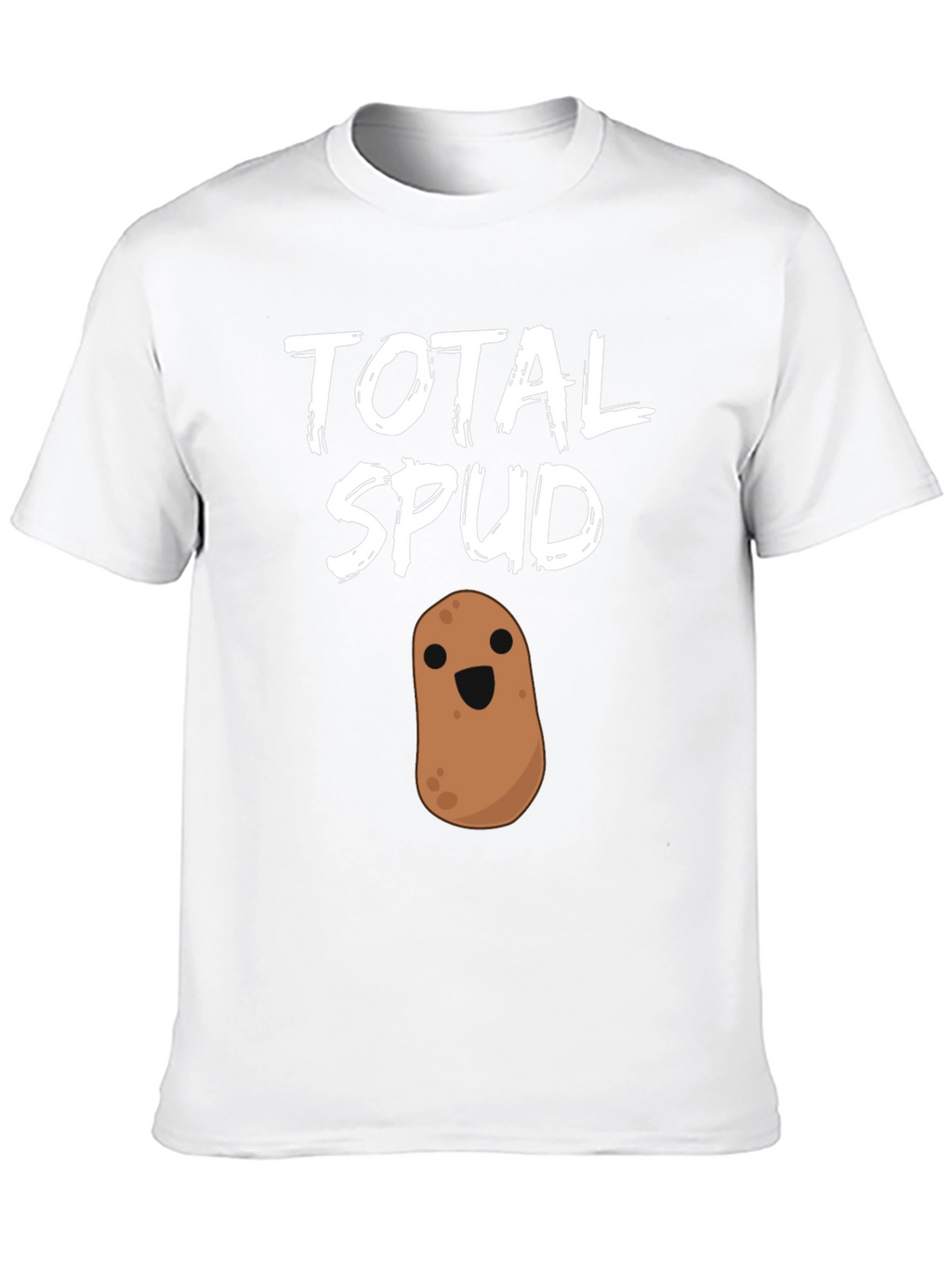 Total Spud Funny Potato Graphic T-Shirt