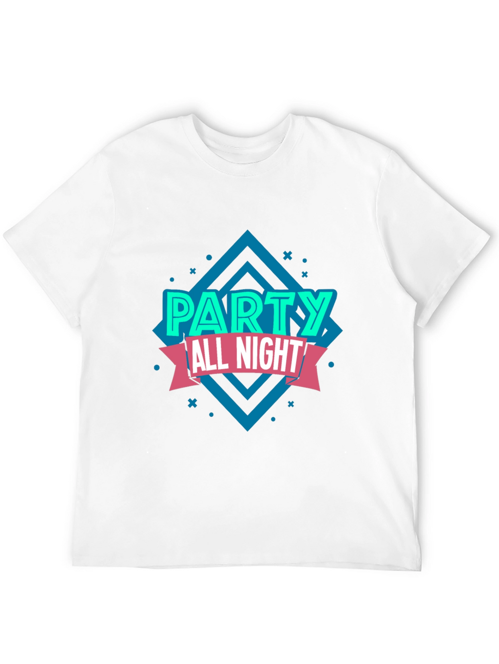 Party All Night Graphic T-Shirt