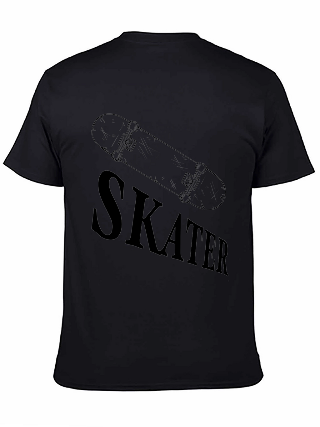 Skater T-Shirt: Cool Skateboard Design