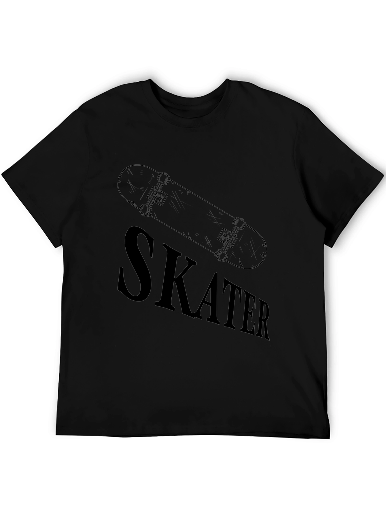 Skater T-Shirt: Cool Skateboard Design