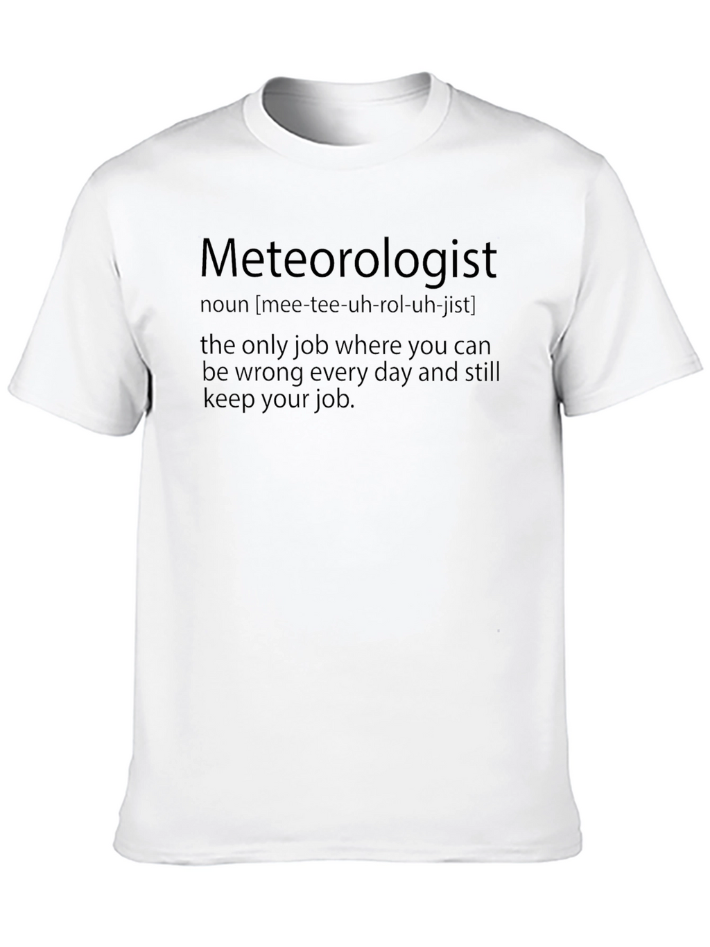 Meteorologist Funny Definition T-Shirt
