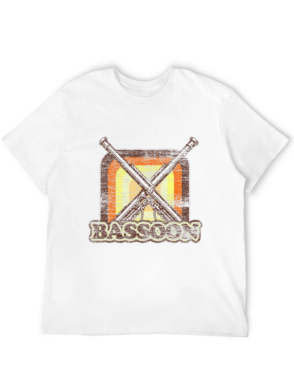 Retro Bassoon T-Shirt - Music Lover Gift