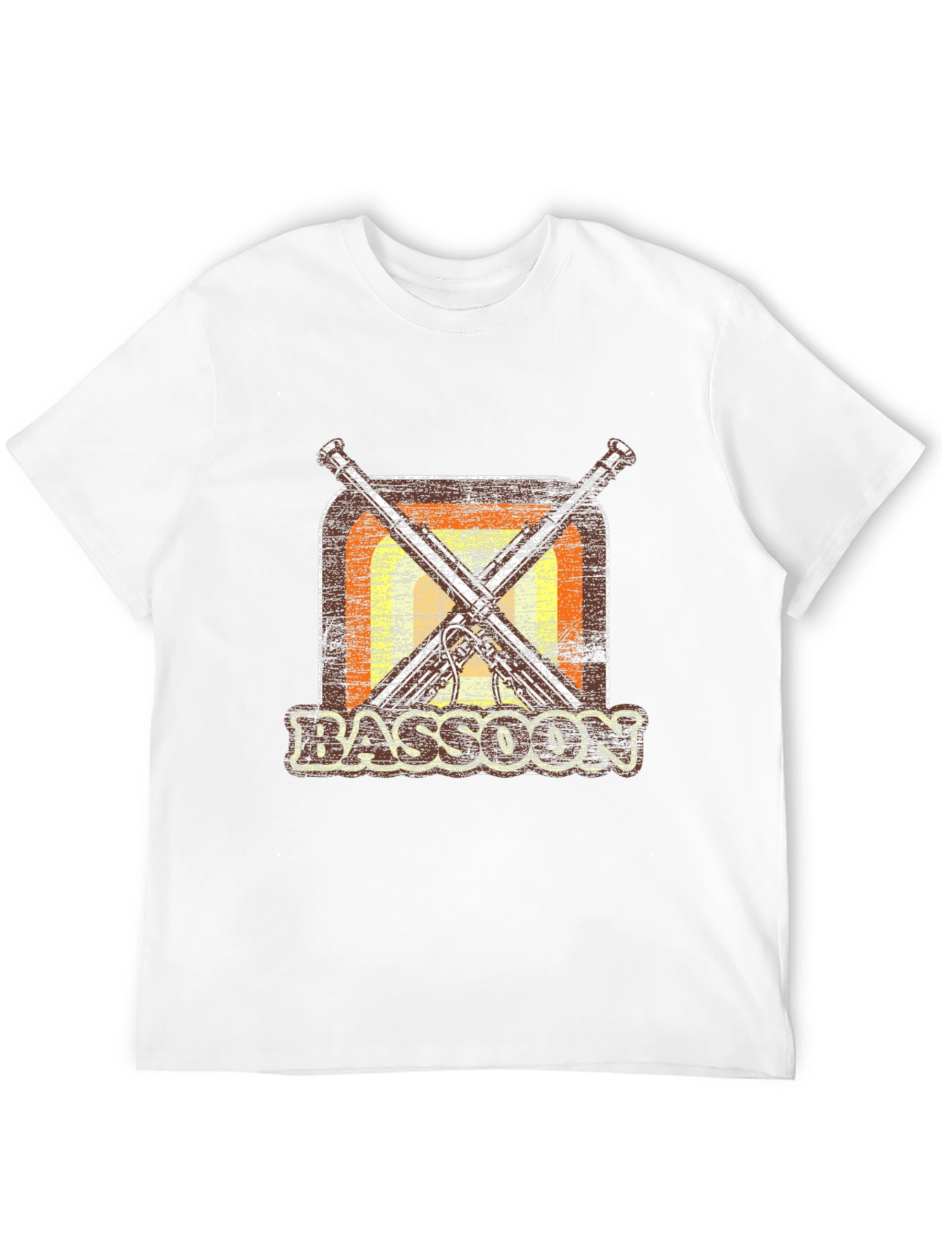 Retro Bassoon T-Shirt - Music Lover Gift