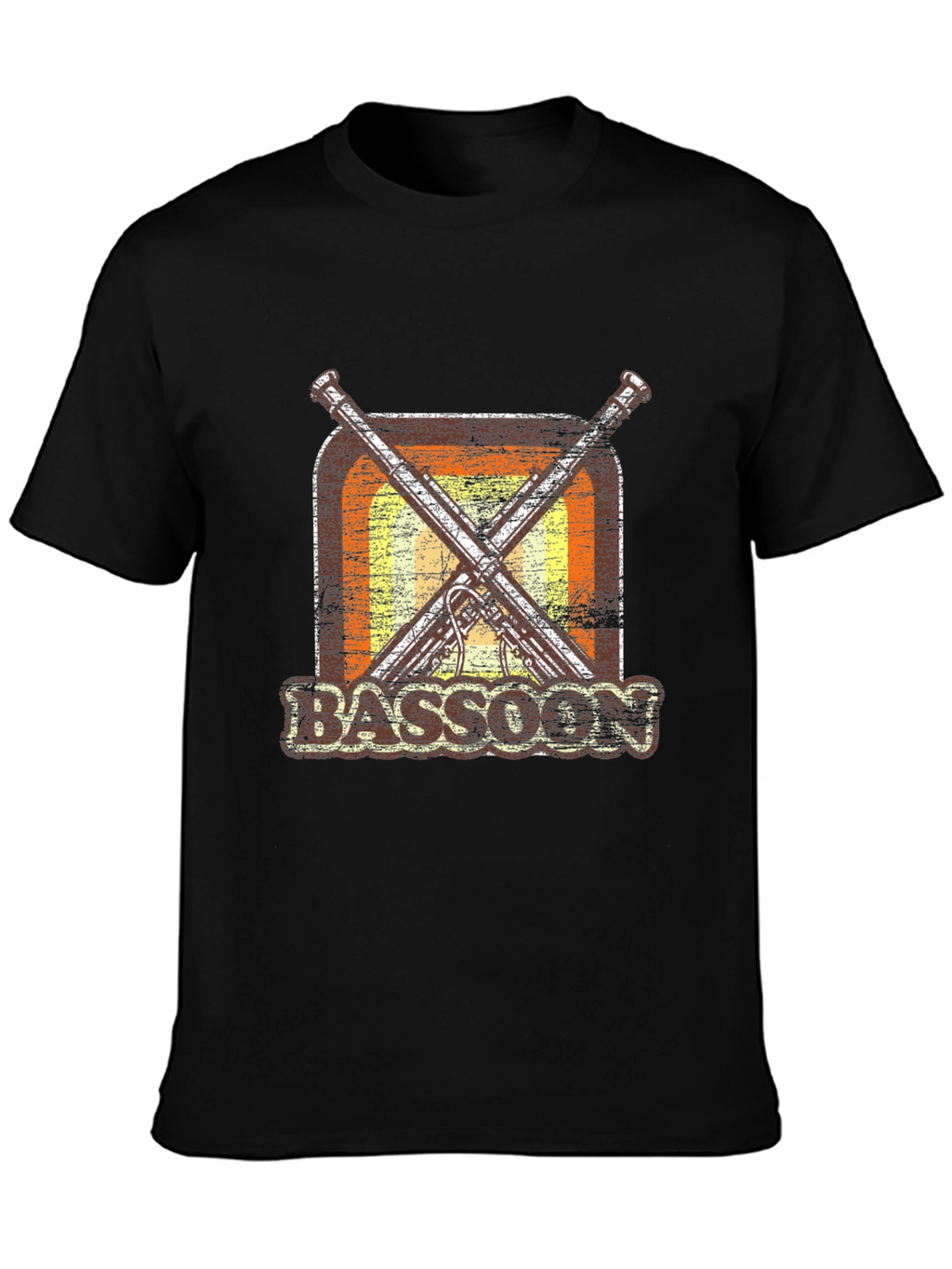 Retro Bassoon T-Shirt - Music Lover Gift