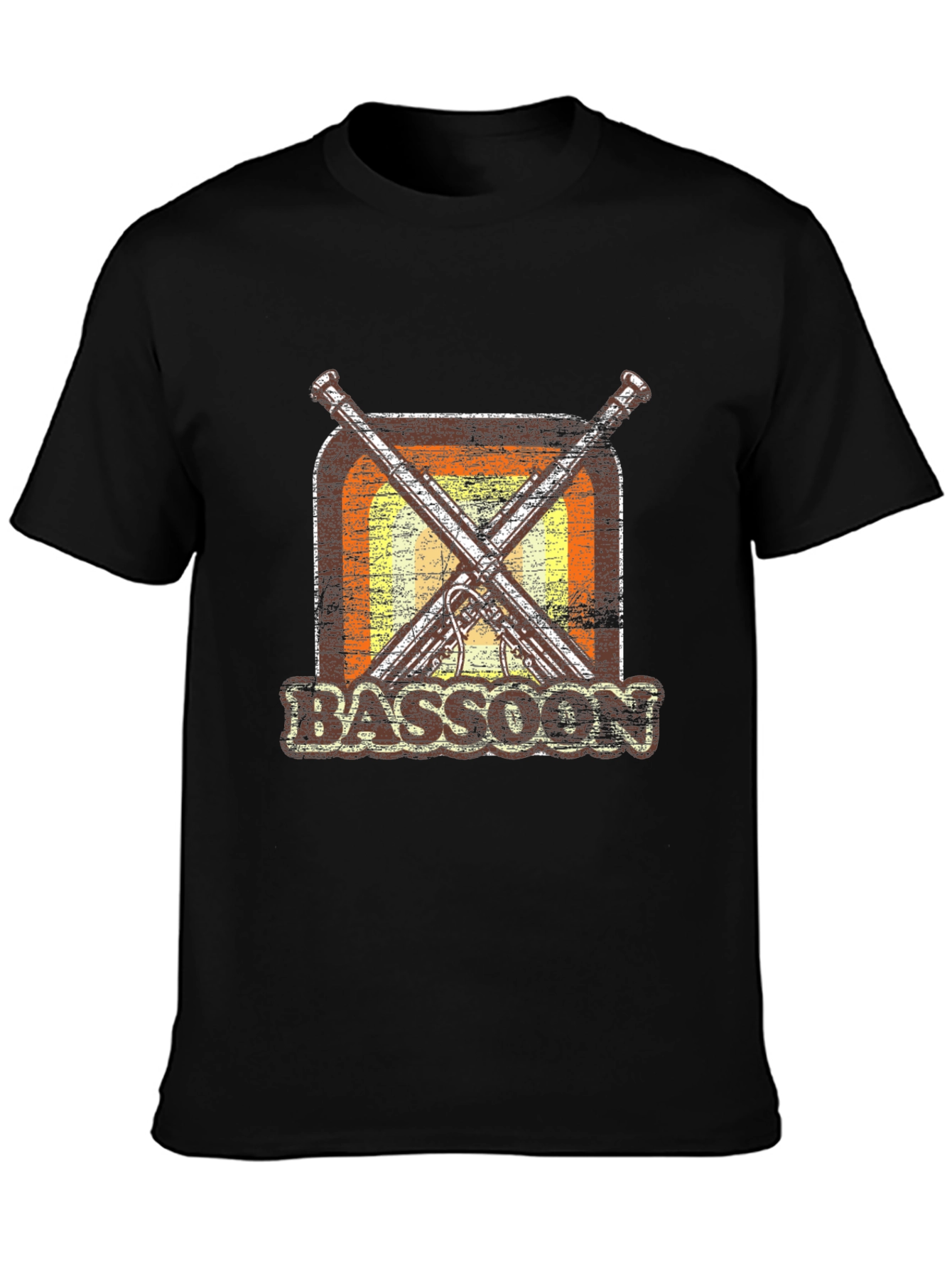 Retro Bassoon T-Shirt - Music Lover Gift