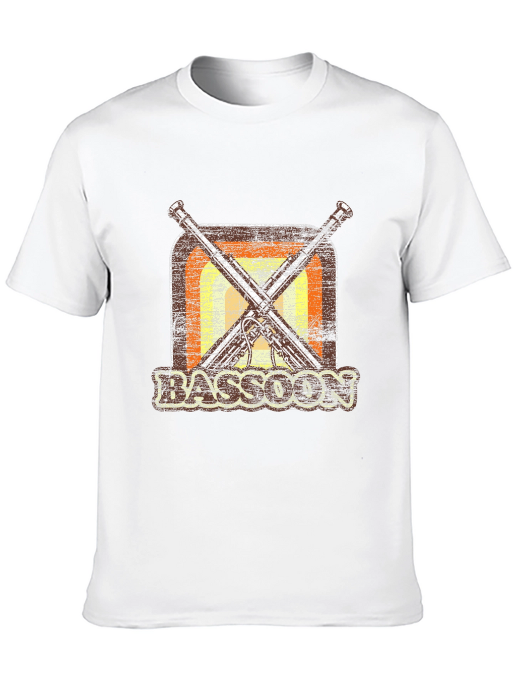 Retro Bassoon T-Shirt - Music Lover Gift