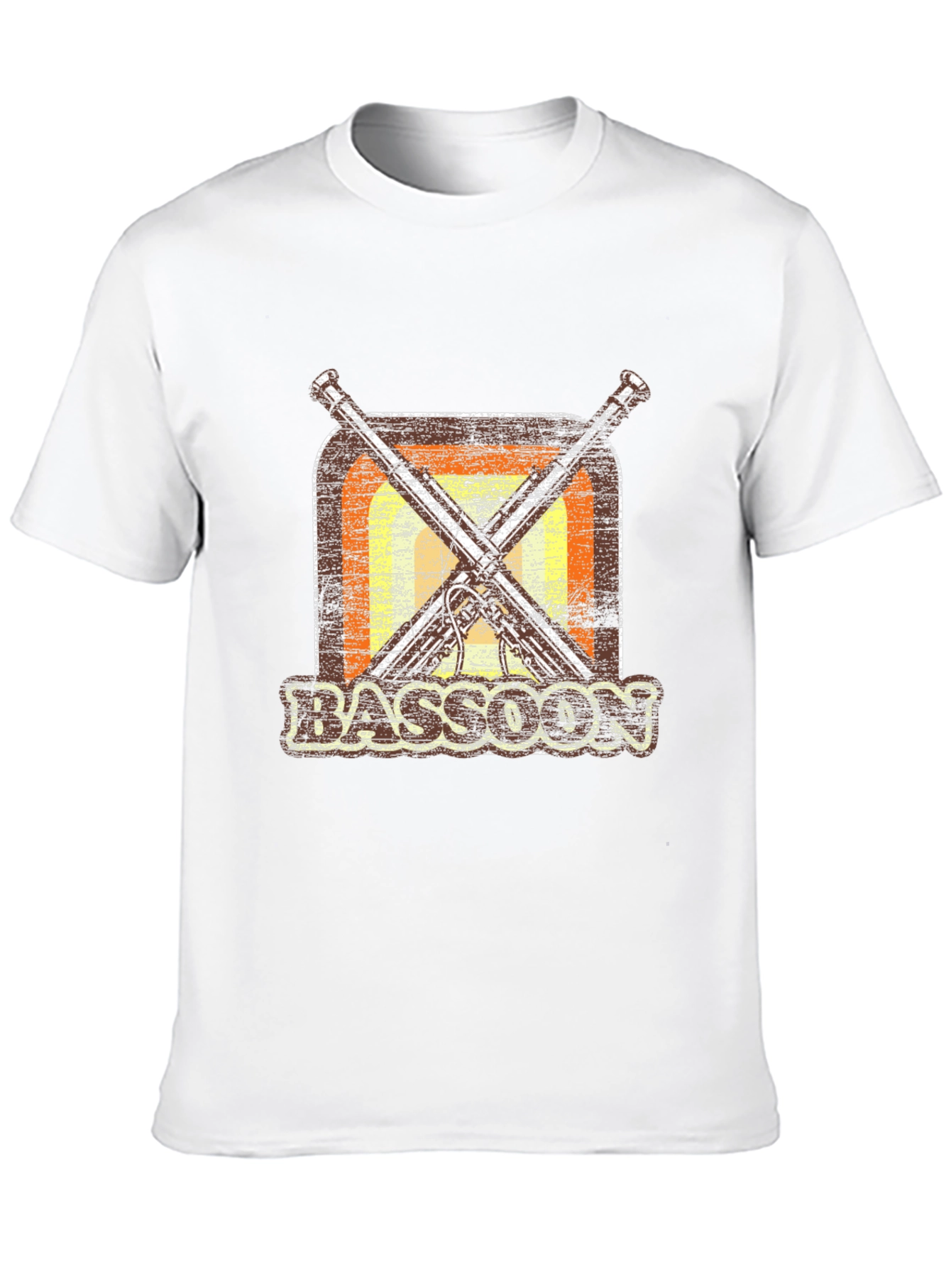 Retro Bassoon T-Shirt - Music Lover Gift