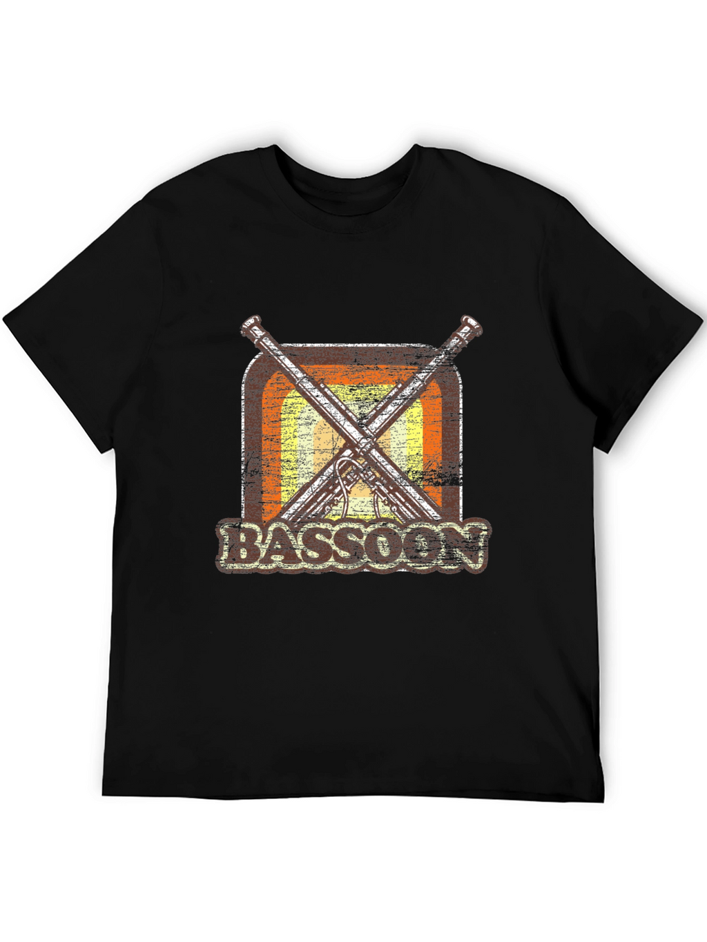 Retro Bassoon T-Shirt - Music Lover Gift