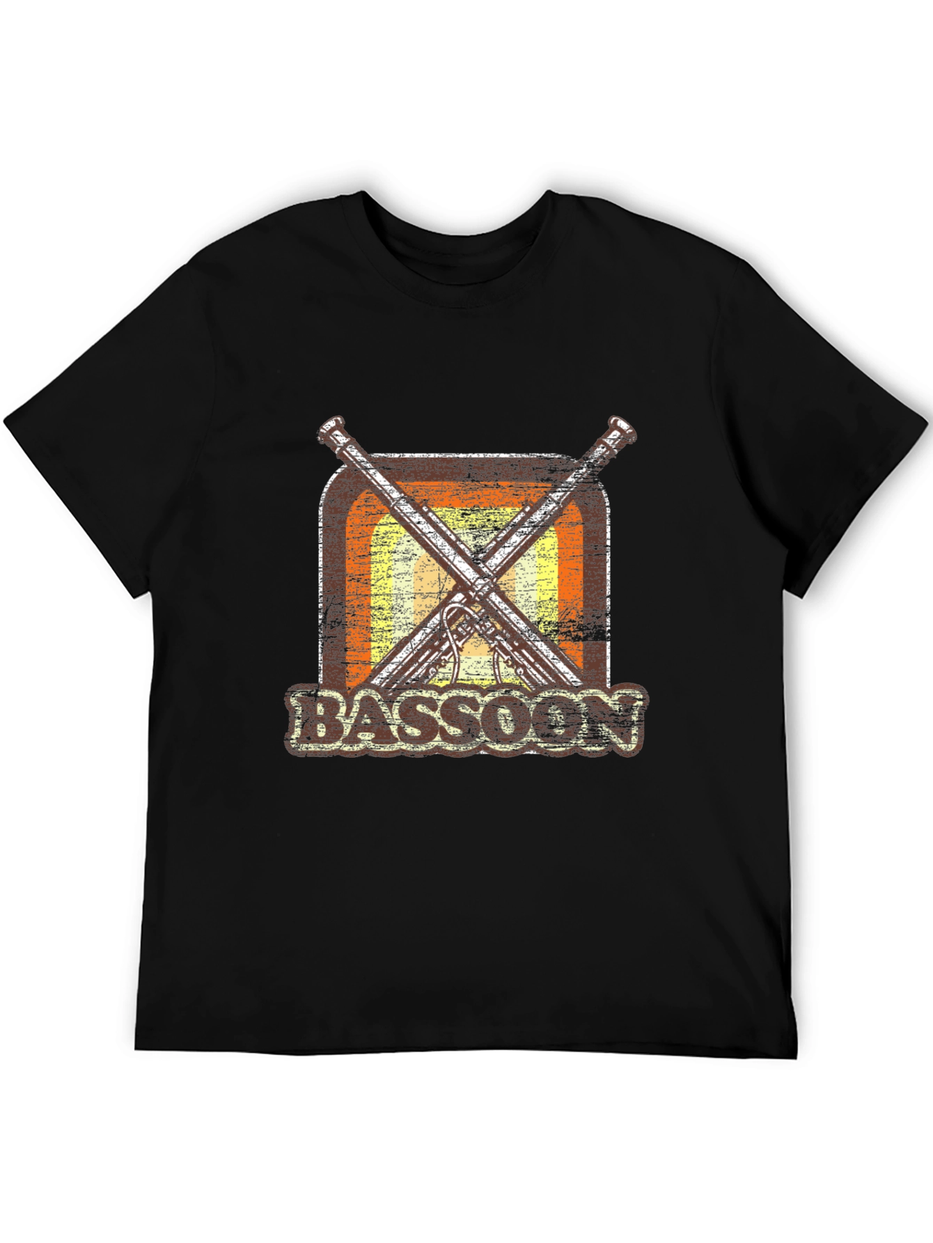 Retro Bassoon T-Shirt - Music Lover Gift