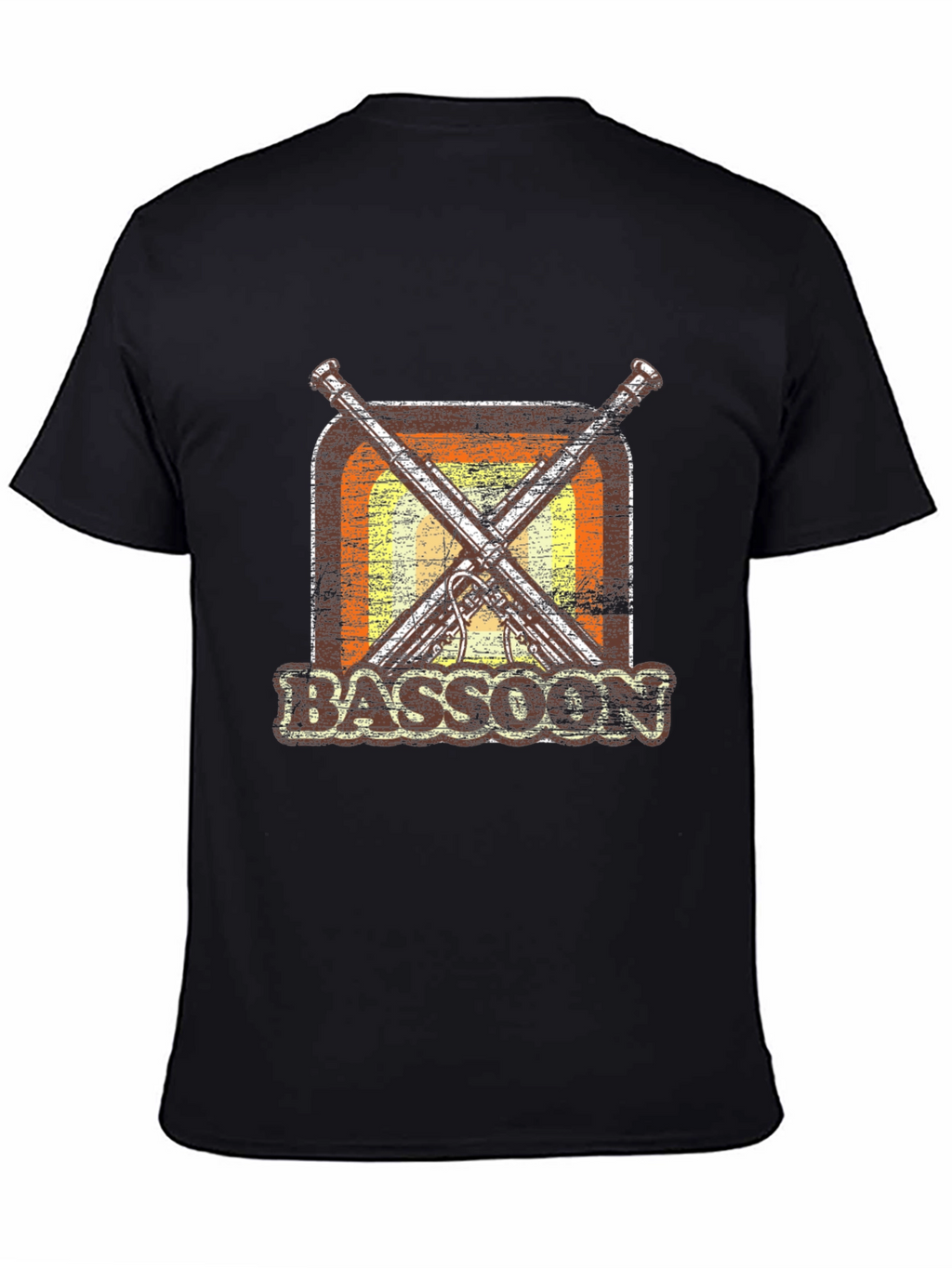 Retro Bassoon T-Shirt - Music Lover Gift