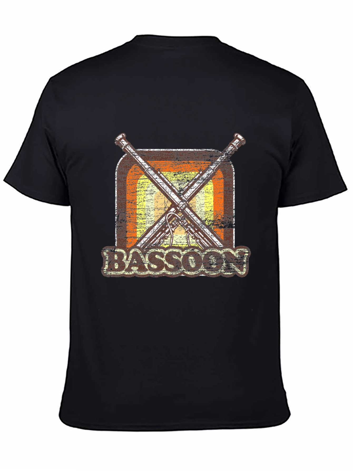 Retro Bassoon T-Shirt - Music Lover Gift