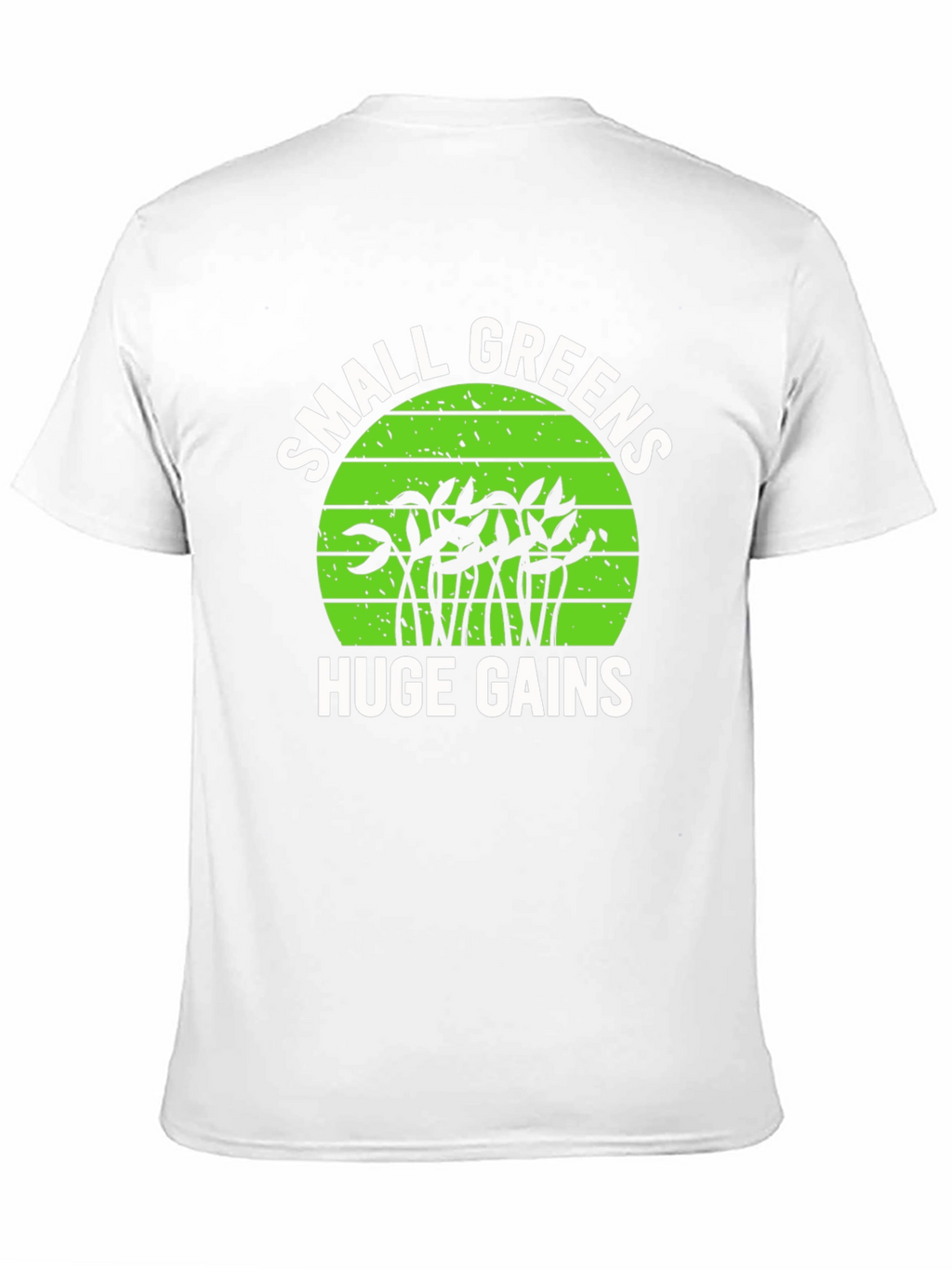 Small Greens Huge Gains Graphic T-Shirt