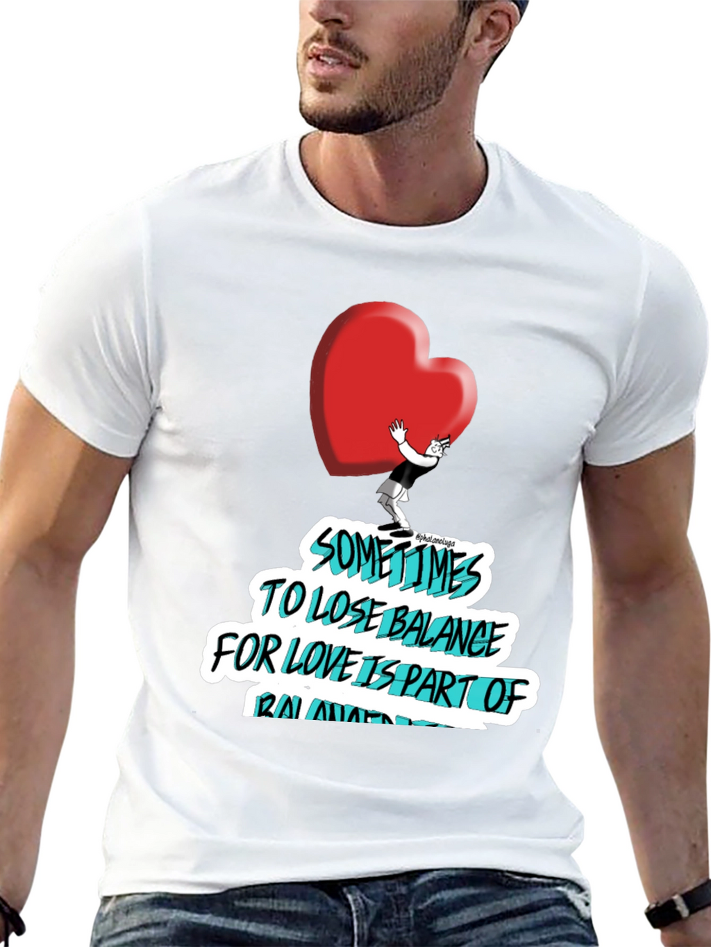 Love & Balance Graphic Tee