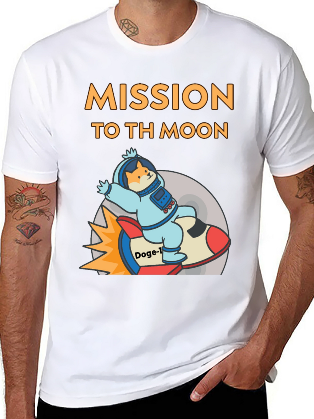 Mission to the Moon Doge-1 T-Shirt