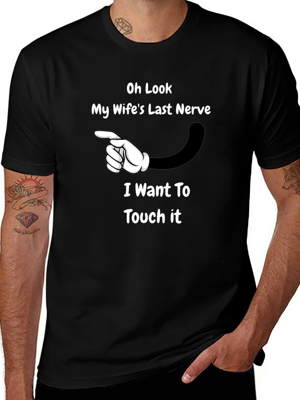 Funny Wifes Last Nerve Graphic Tee